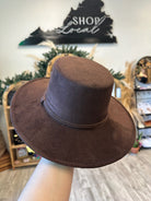 Cordobes Vegan Suede Hat - Golden Hour Boutique