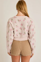 Cottage Charm Floral Sweater - Golden Hour BoutiqueSweater