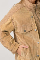 Cozy Luck Corduroy Mix Jacket - Golden Hour BoutiqueJackets