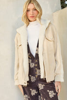 Cozy Luck Corduroy Mix Jacket - Golden Hour BoutiqueJackets