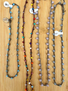 Crochet Beaded Necklace - Golden Hour Boutique