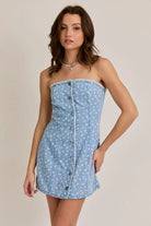 Denim Days Mini Dress - Golden Hour BoutiqueMini Dresses