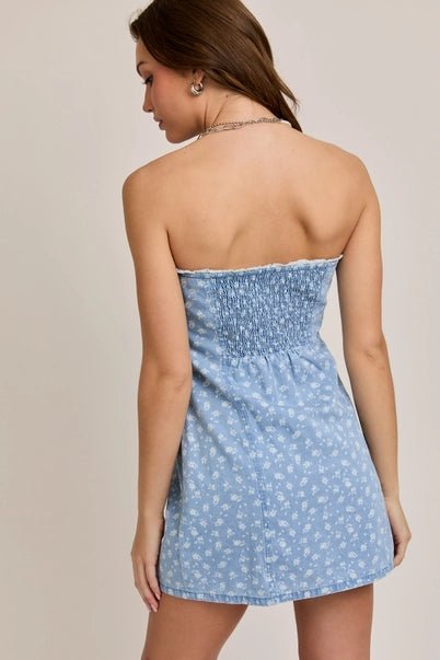 Denim Days Mini Dress - Golden Hour BoutiqueMini Dresses
