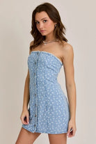 Denim Days Mini Dress - Golden Hour BoutiqueMini Dresses