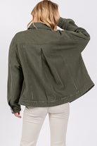 Desert Horizon Denim Jacket - Golden Hour BoutiqueJackets