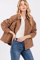 Desert Horizon Denim Jacket - Golden Hour BoutiqueJackets