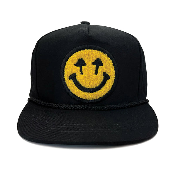 Mushroom Smile Snapback Hat
