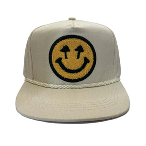 Mushroom Smile Snapback Hat