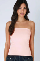 Double Layered Tube Top - Golden Hour BoutiqueTops