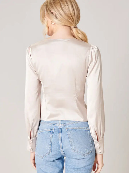 Denali Satin Blouse
