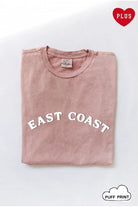East Coast Vibes Mineral Tee - Golden Hour BoutiqueGraphic Tees