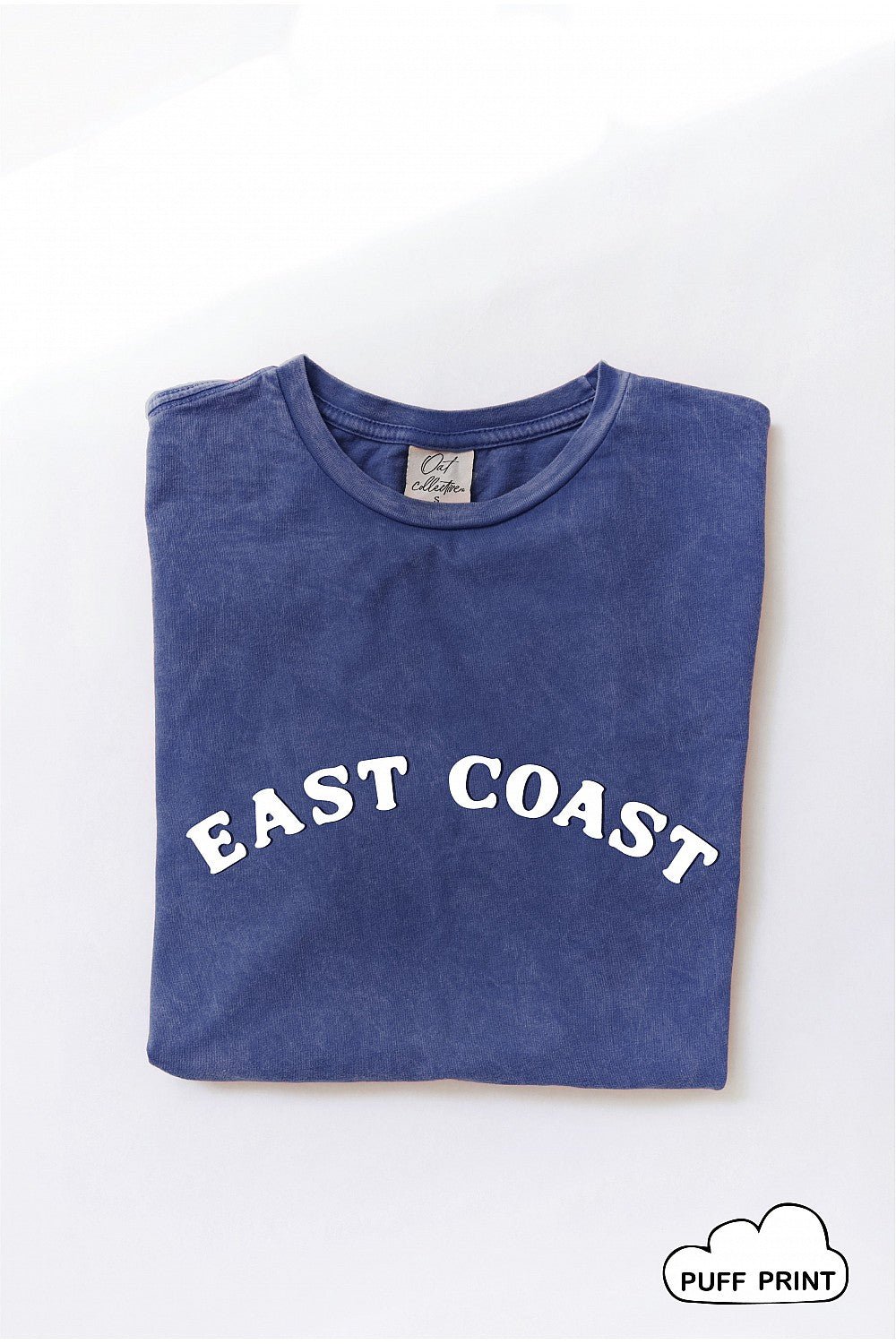 East Coast Vibes Mineral Tee - Golden Hour BoutiqueGraphic Tees