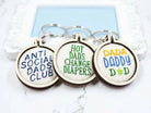 Embroidered Dad Keychains - Golden Hour BoutiqueGifts
