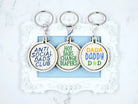 Embroidered Dad Keychains - Golden Hour BoutiqueGifts