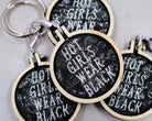 Embroidered Edgy Keychains - Golden Hour BoutiqueGifts
