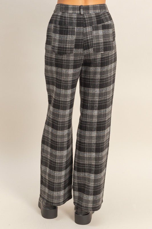 Everyday Edge Plaid Pants - Golden Hour BoutiquePants