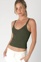 Everyday Elevated Ribbed Tank - Golden Hour BoutiqueCrop Tops
