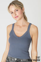 Everyday Elevated Ribbed Tank - Golden Hour BoutiqueCrop Tops