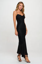 Feeling Lovely Lace Ruffle Maxi Dress - Golden Hour Boutiquemaxi dresses