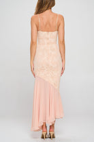 Feeling Lovely Lace Ruffle Maxi Dress - Golden Hour Boutiquemaxi dresses