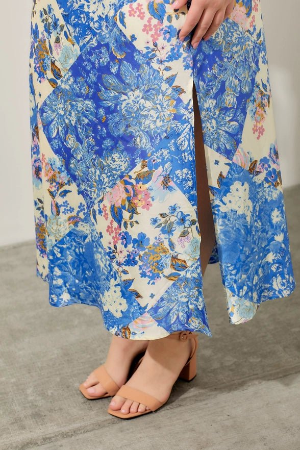 For Keeps Patchwork Maxi Skirt - Golden Hour BoutiqueMaxi Skirt