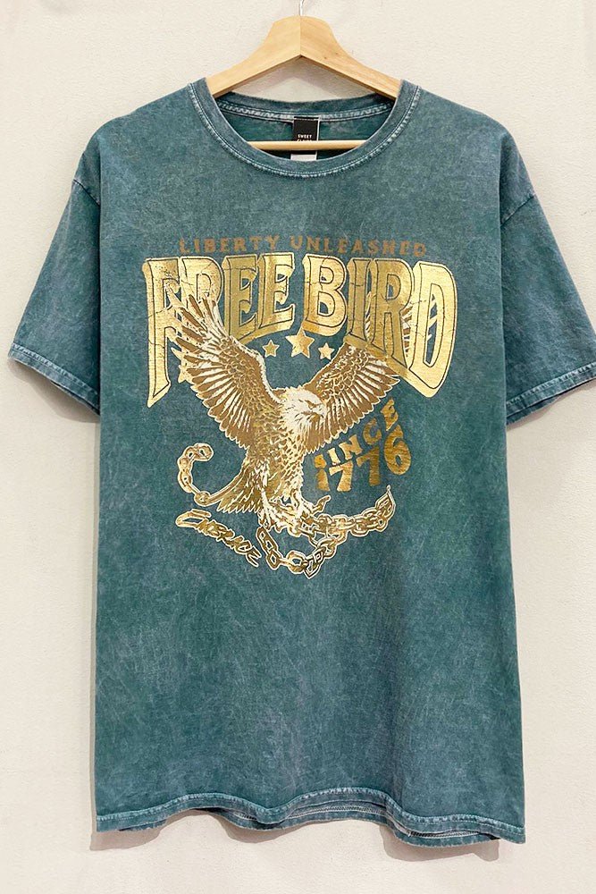 Free Bird Graphic Tee - Golden Hour BoutiqueGraphic Tees