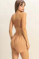 Golden Drift Romper - Golden Hour BoutiqueRompers