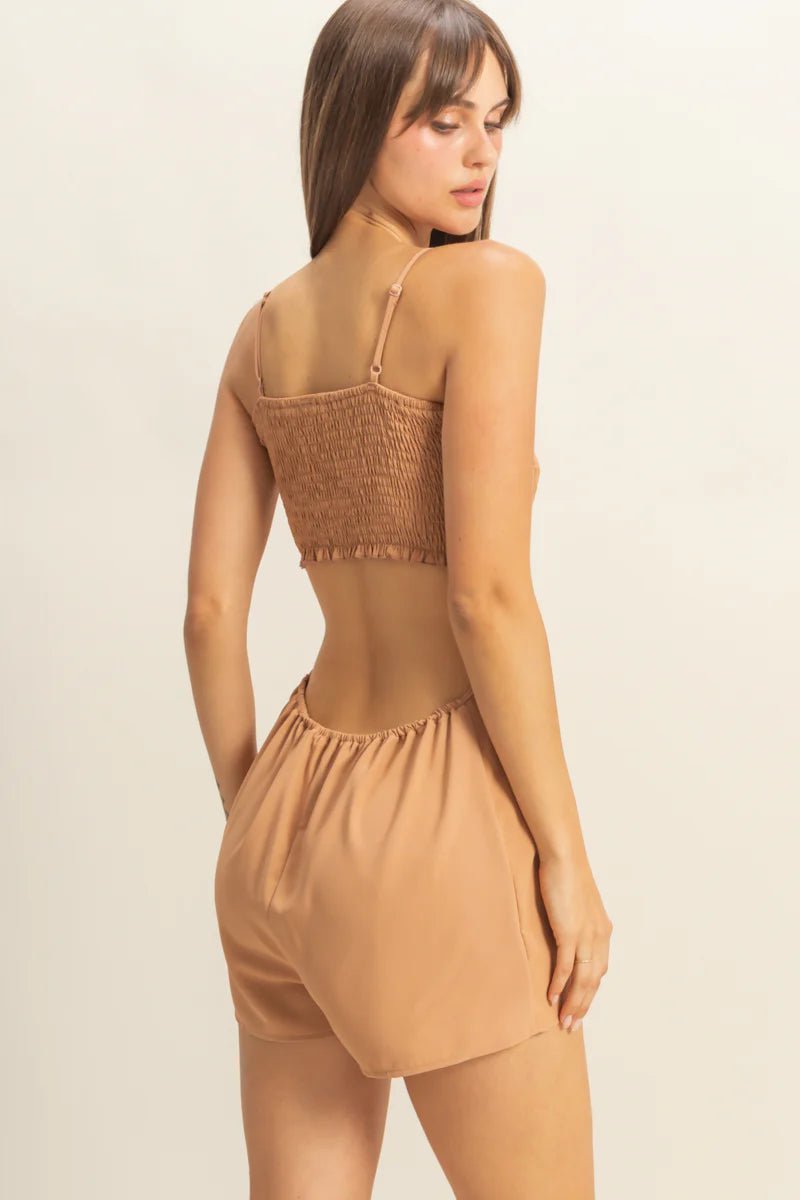 Golden Drift Romper - Golden Hour BoutiqueRompers