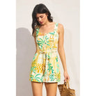 Golden Palms Romper - Golden Hour BoutiqueRompers