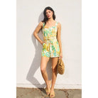 Golden Palms Romper - Golden Hour BoutiqueRompers