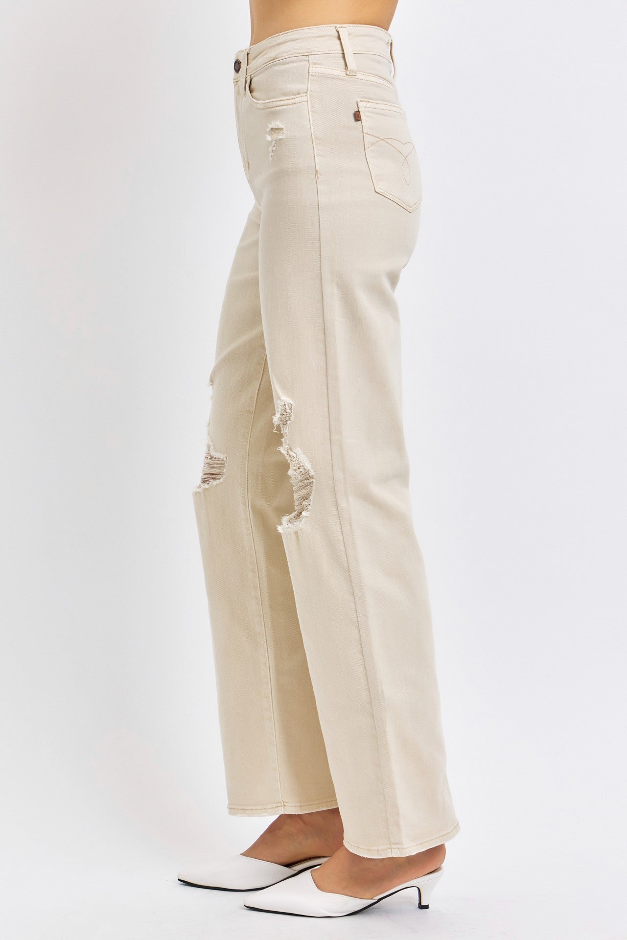 Golden Sands Straight Jeans - Golden Hour BoutiqueJeans