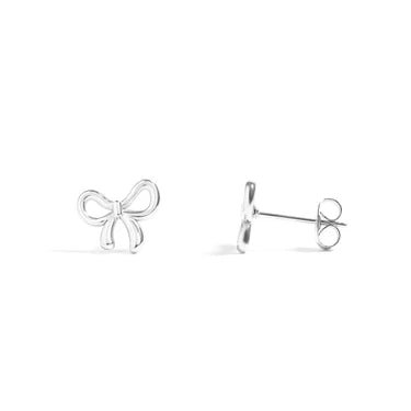 Graceful Bow Stud Earrings - Golden Hour BoutiqueEarrings