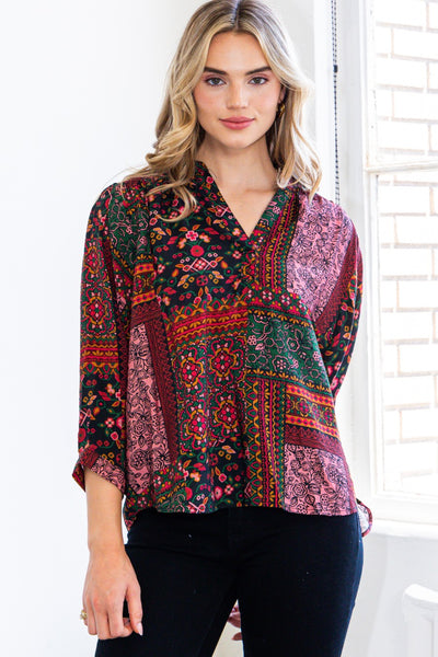 Free As A Bird Patchwork Top