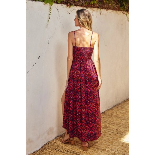Hibiscus Haven Maxi Dress - Golden Hour Boutiquemaxi dresses