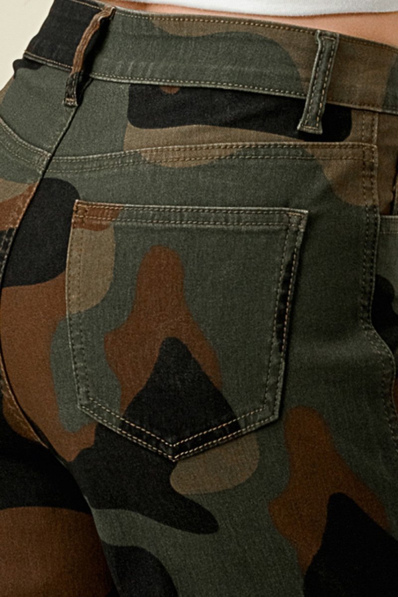 Hometown Camo Cargo Jeans - Golden Hour BoutiqueJeans