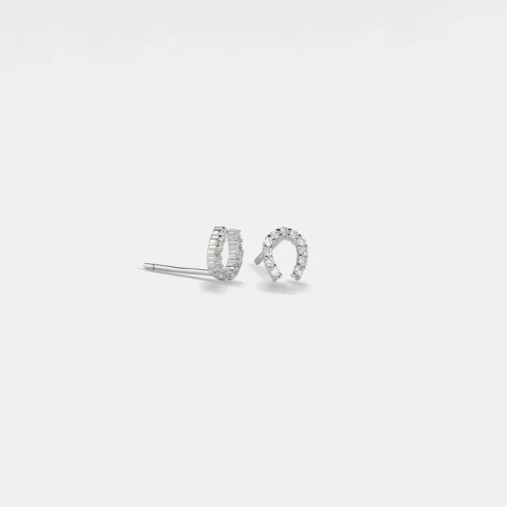 Horseshoe Stud Earrings - Golden Hour BoutiqueEarrings