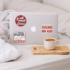 I Have Seen The Village and Don't Want It Raising My Kids - Golden Hour BoutiqueStickers