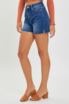 Laid Back Denim Shorts - Golden Hour Boutique