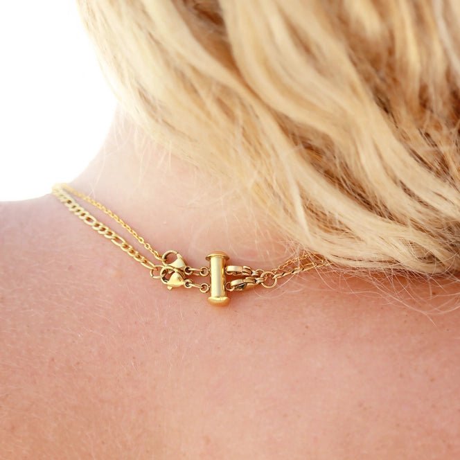 Layering Necklace Magnetic Clasp - Golden Hour Boutique