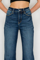 Leilani Tummy Control High Rise Holly Flare Jeans - Golden Hour Boutique