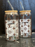 Louis Vibes Coffee Glass - Golden Hour BoutiqueCoffee Glasses
