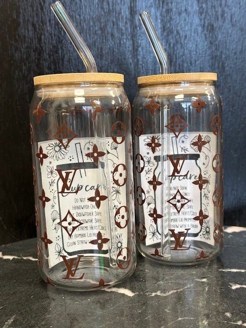 Louis Vibes Coffee Glass - Golden Hour BoutiqueCoffee Glasses