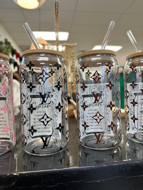 Louis Vibes Coffee Glass - Golden Hour BoutiqueCoffee Glasses