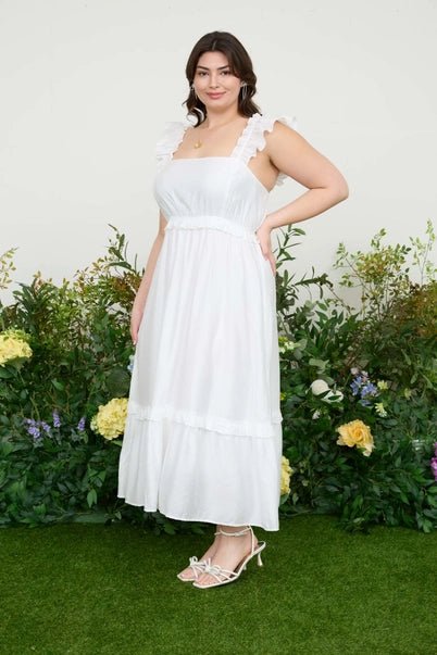 Love Blooms Ruffle Midi Dress - Golden Hour BoutiqueMidi Dresses