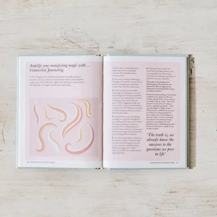 Manifesting For Beginners Book Guide - Golden Hour BoutiqueBooks