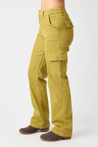 Matcha Cargo Straight Jeans - Golden Hour BoutiqueJeans