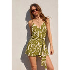 Modern Possibilities Wrap Romper - Golden Hour BoutiqueRompers