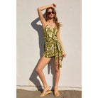 Modern Possibilities Wrap Romper - Golden Hour BoutiqueRompers