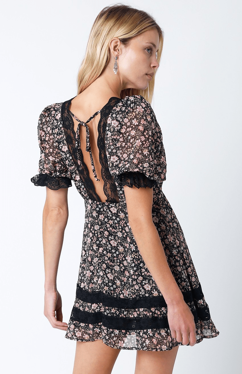 Moonlight Garden Mini Dress - Golden Hour BoutiqueMini Dresses