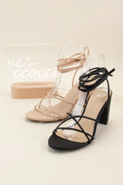 Morria Strappy Ankle Heel - Golden Hour BoutiqueHeels
